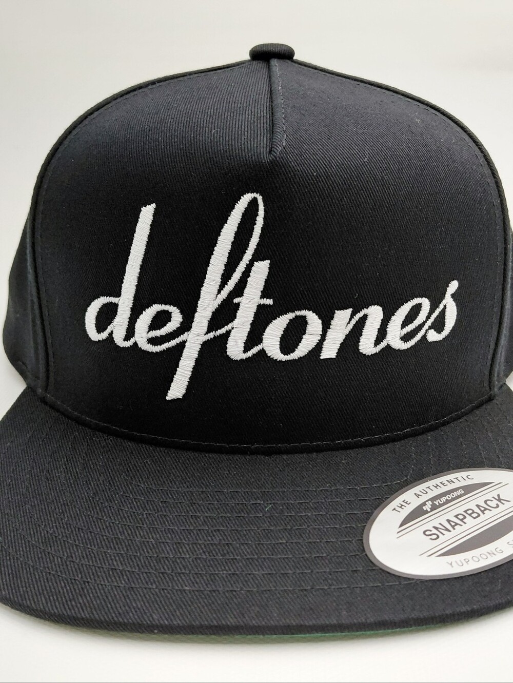 Deftones Embroidered Flat Bill Snapback Baseball Cap Hat